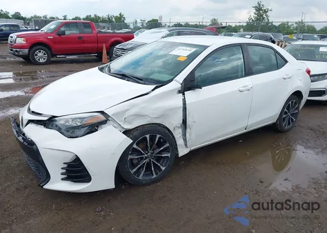 2018 Toyota Corolla Se from USA, damaged, VIN 2T1BURHE4JC057438